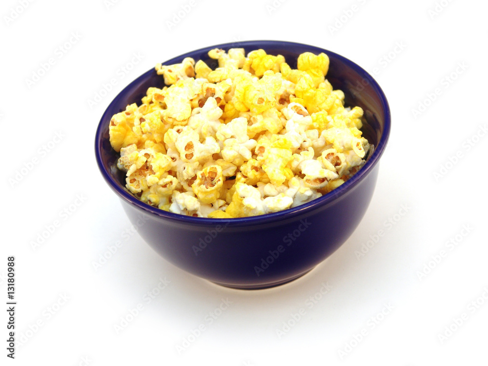 Popcorn in bowl Popcorn in bowl