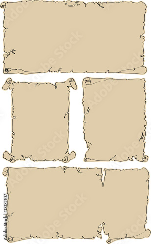The vector developed rolls with the fragmentary