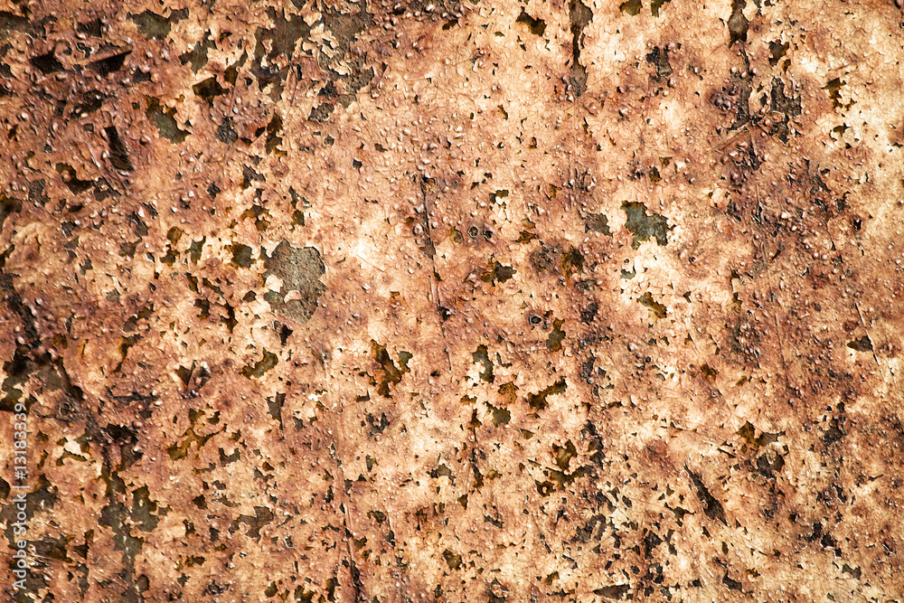 Naklejka premium old rusty metallic background