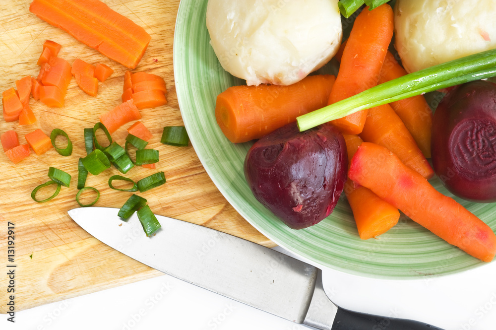 vegetables for salad