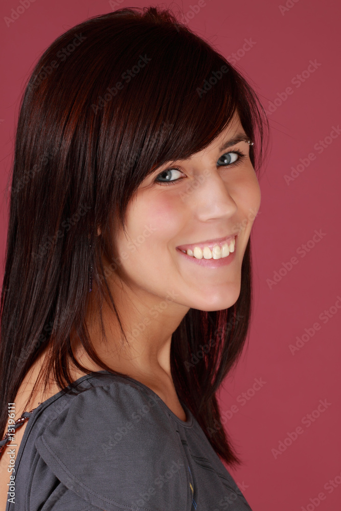 Fototapeta premium cute girl portrait