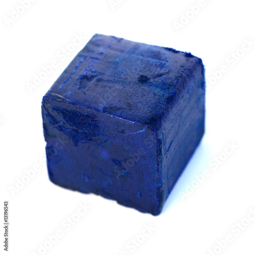 cube bleu