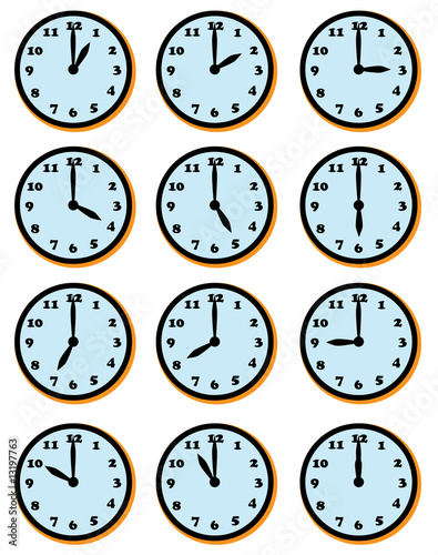 Clock faces