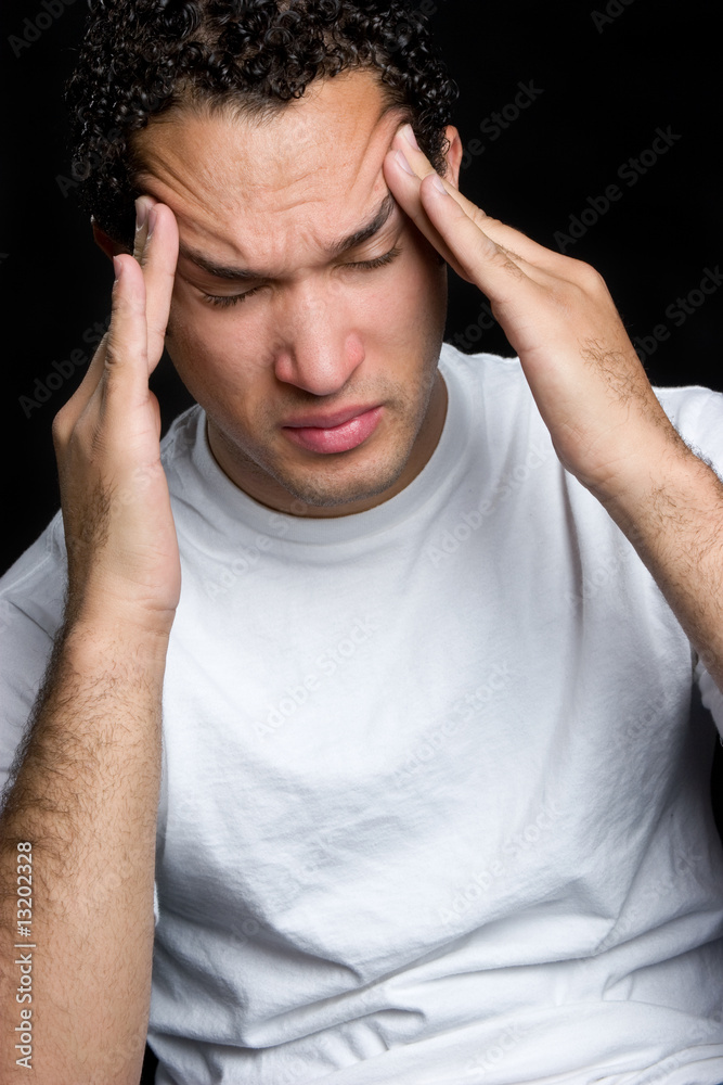 Man With Headache Man With Headache