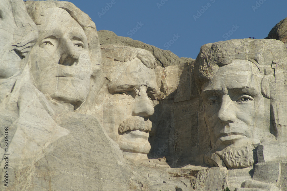 3 Presidents at Mount Rushmore National Memorial