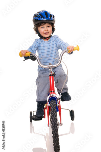 Little biker.