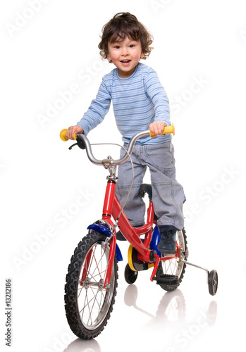 Little biker.