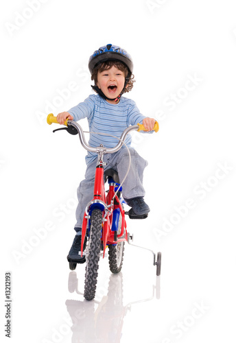 Little biker.