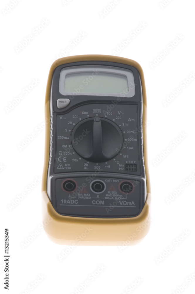 Fototapeta premium Digital multimeter close up