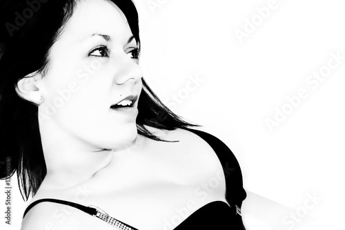 Portrait of a sexy girl