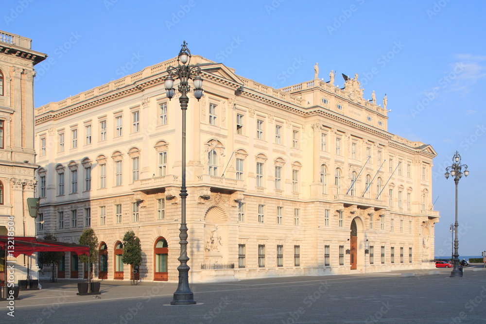 Triest, Palazzo LLoyd Trieste,Piazza dell' Unità d' Italia,Italy