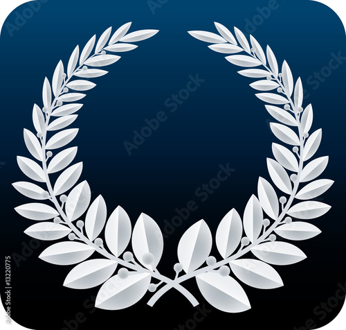 laurel wreath silver