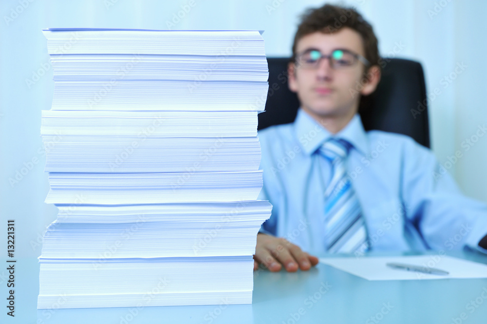 Papers stack Papers stack