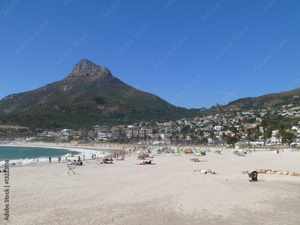 Strand in Camps Bay - Kapstadt