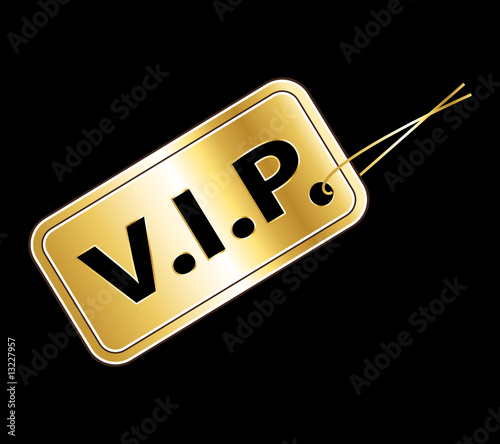 VIP access golden badge