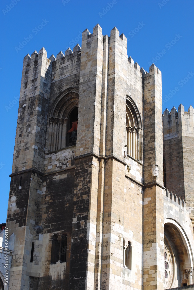 'Sé' Cathedral of Lisbon and the Oldest Church in the City