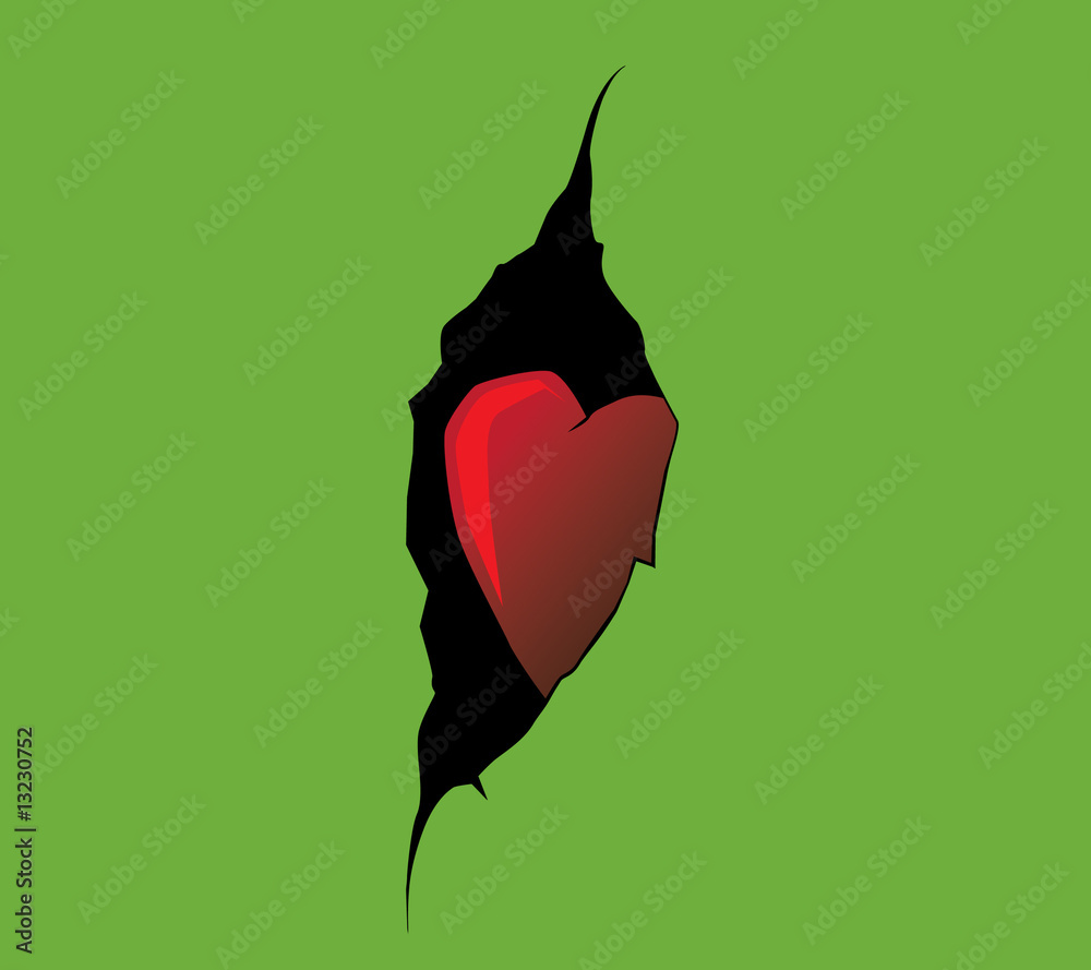 Obraz premium Vector heart