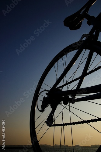 自転車シルエット