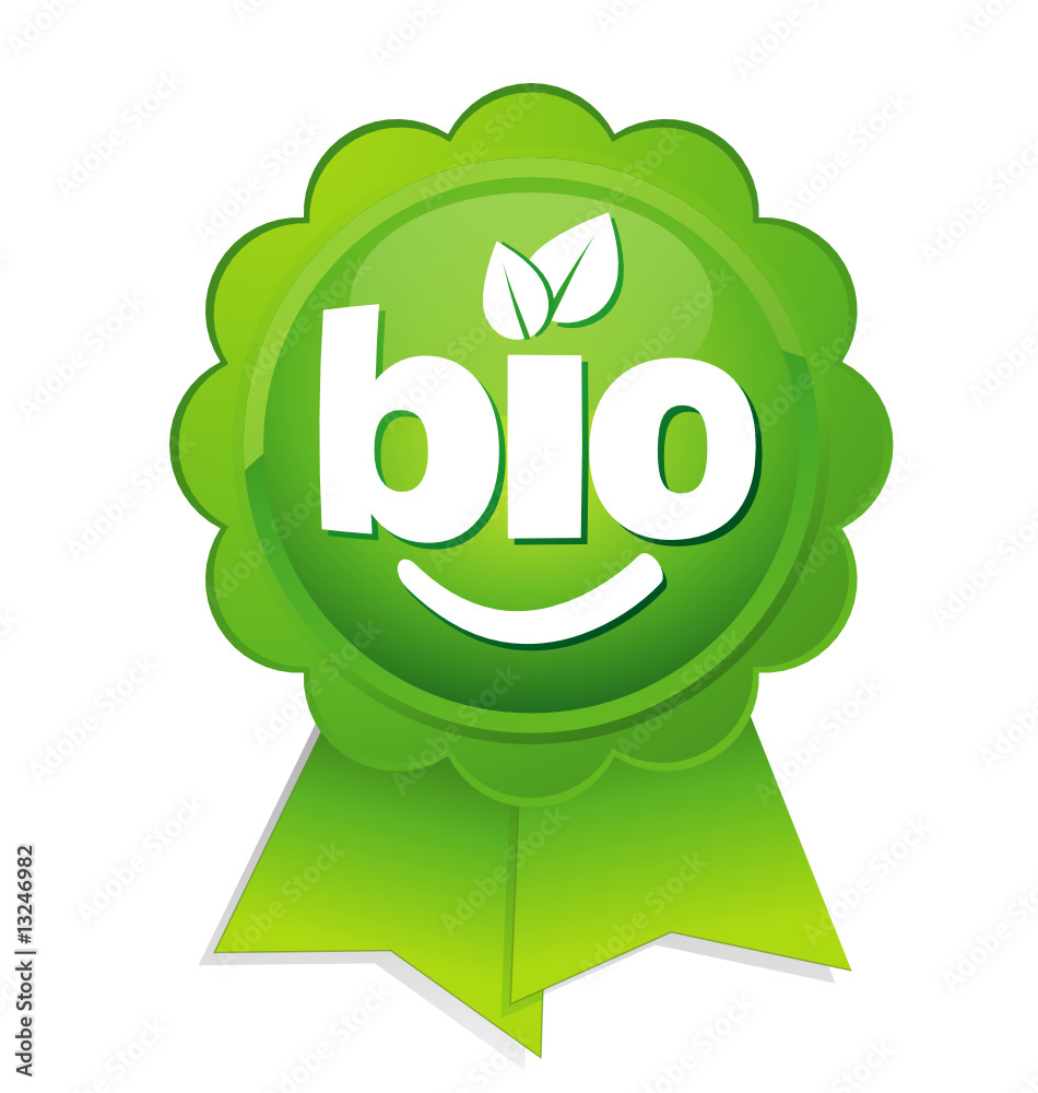 bio label button