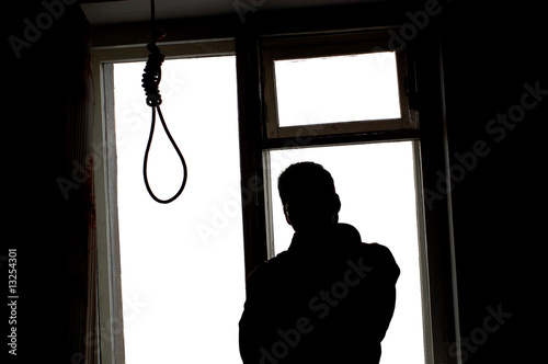 Konstfotografi Thoughts on a suicide