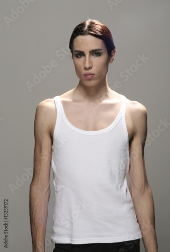 androgynous man