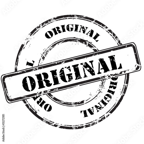 original abstract grunge rubber stamp