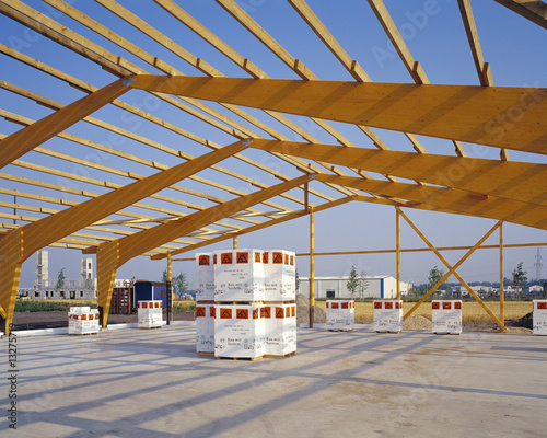 Industrie Halle Neibau