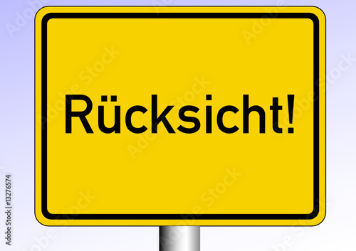 Aufpassen!