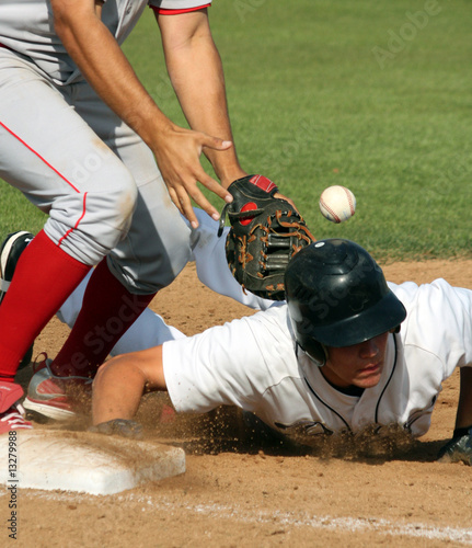 baseball action