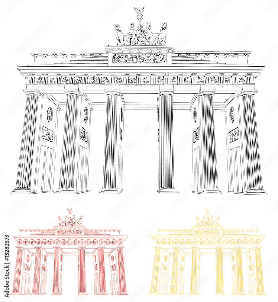 Fototapeta premium Brandenburger Tor