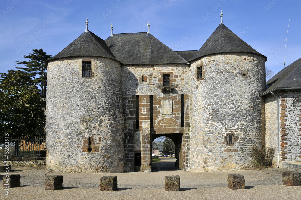 Château de Fresnay sur Sarthe en France
