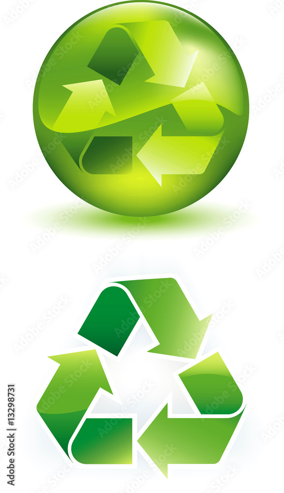 Obraz premium recycle signs