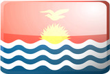 Flag of Kiribati button