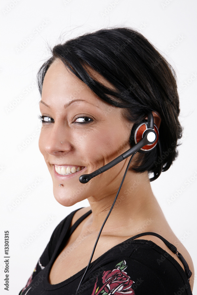 talking to client talking to client