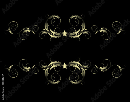 ornate banner