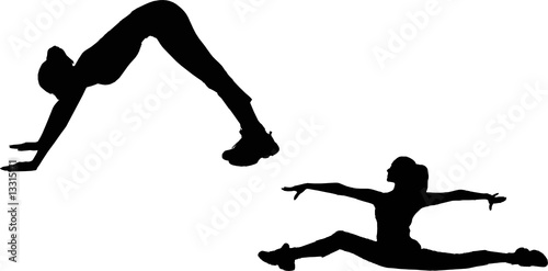 Young Woman Practicing Yoga