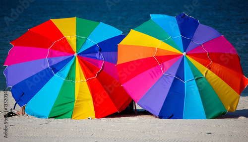 Beach umbrellas