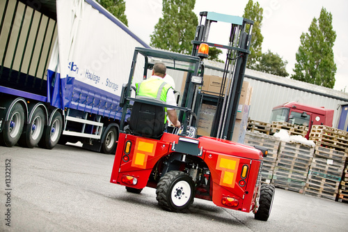 Truck Mounted Forklift © Christopher Bailey