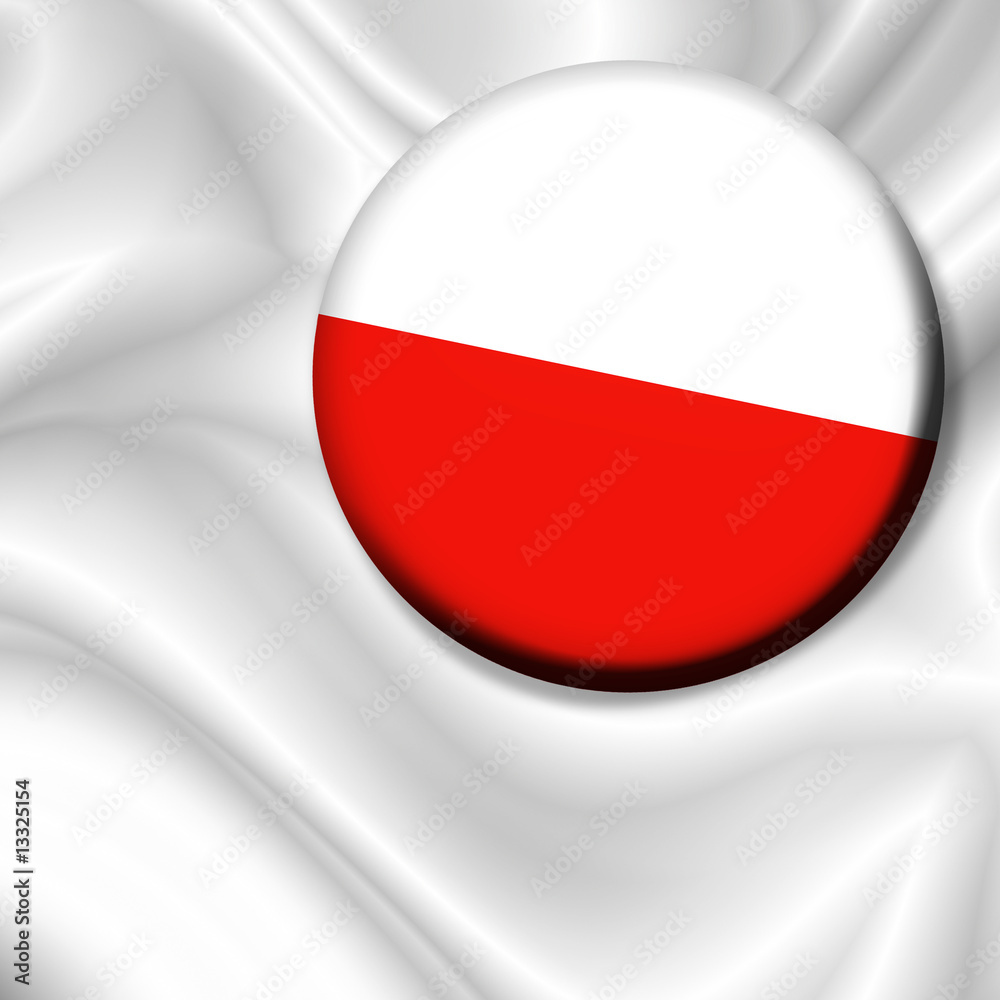drapeau pologne poland flag Stock Photo