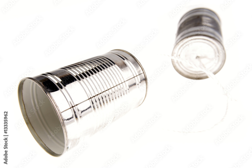 Tin can telephone Tin can telephone