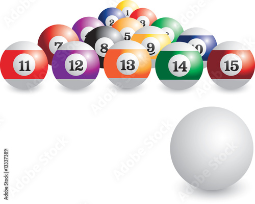 Isolated billiard balls