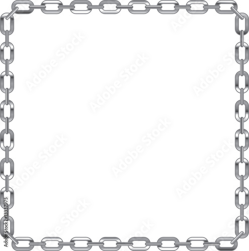 Chain link frame