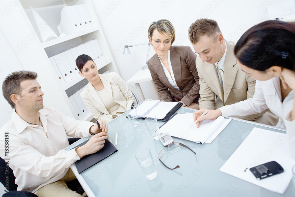 Fototapeta premium Staff meeting