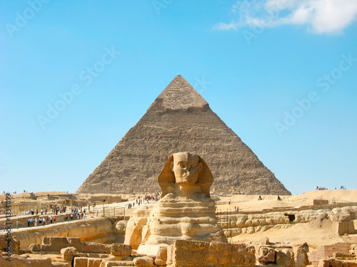 Khafra s Pyramid and the Great Sphinx