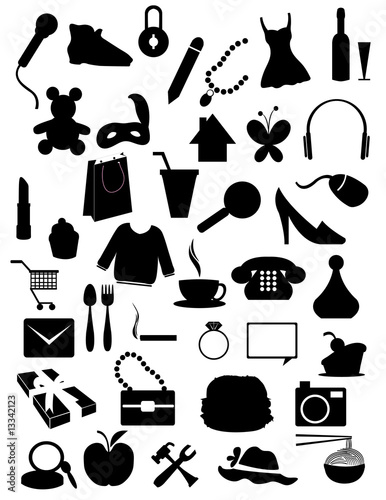 silhouettes items