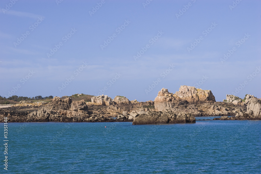 a view of Brehat island a view of Brehat island