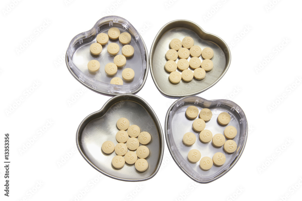 Pills in Heart-Shaped Boxes Pills in Heart-Shaped Boxes
