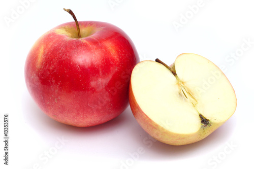 slice of juicy apple