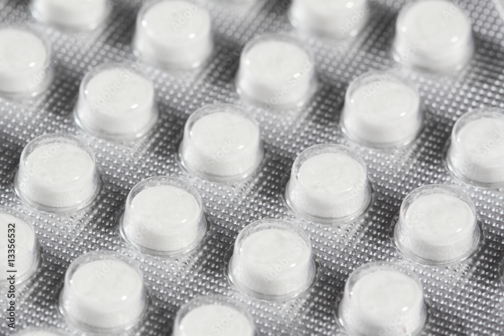 macro of medical pills pack macro of medical pills pack