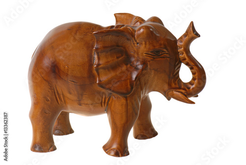 Wooden elephant - souvenir from Africa
